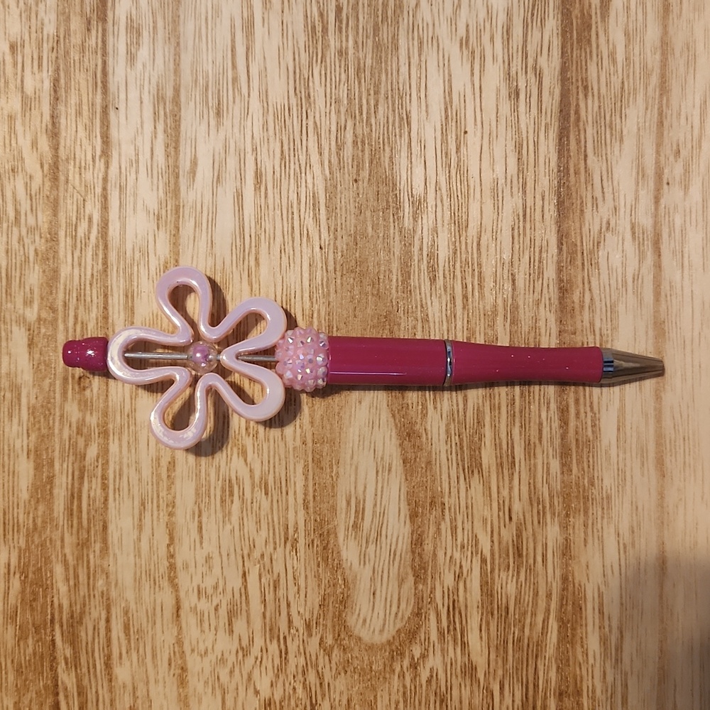 Beaded pen